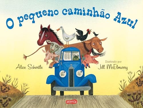 O pequeno caminhão Azul