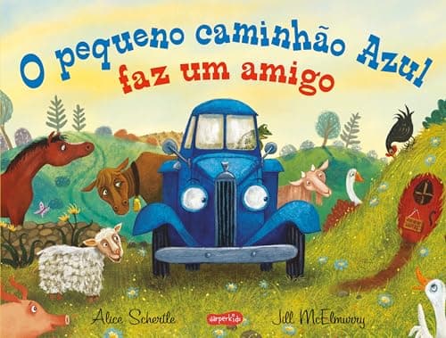 O pequeno caminhão Azul faz um amigo